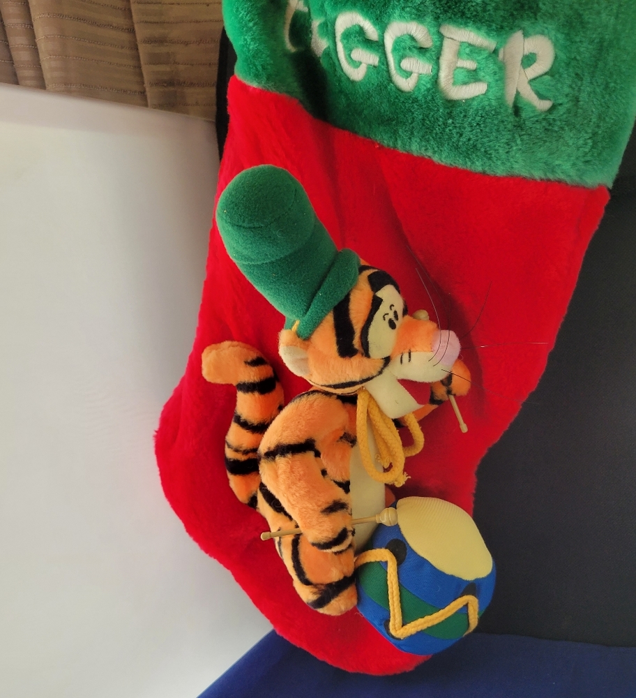 Vintage Disney Tigger Stocking Unisex Holiday Kids/Adults 🔥🌊🌟BUNDLE AND SAVE